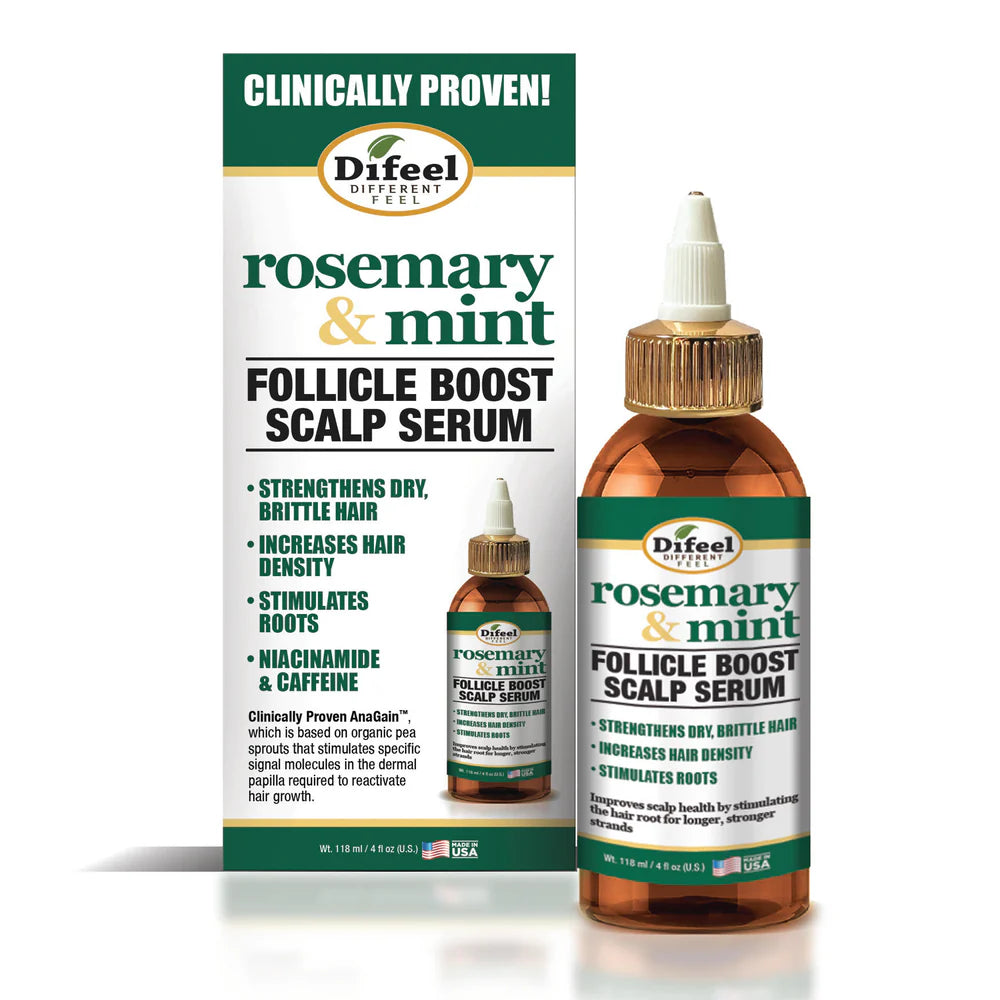 Difeel Rosemary Mint Follicle Boost Scalp Serum 4oz